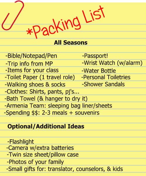 mission trip evaluation form mission trips packing mercy projects mission trip evaluation form mission trips packing mercy projects